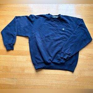 Campion Crew Neck Sweatshirt Size M - Oversized - Navy Blue